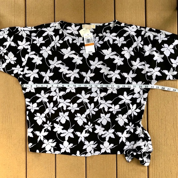 NWT MICHAEL Michael Kors FLORAL TOP- S - Picture 12 of 14
